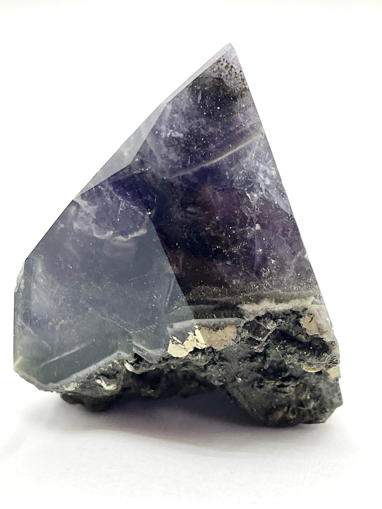 Fluorite with Pyrite Crystals AJABA NATURALS®