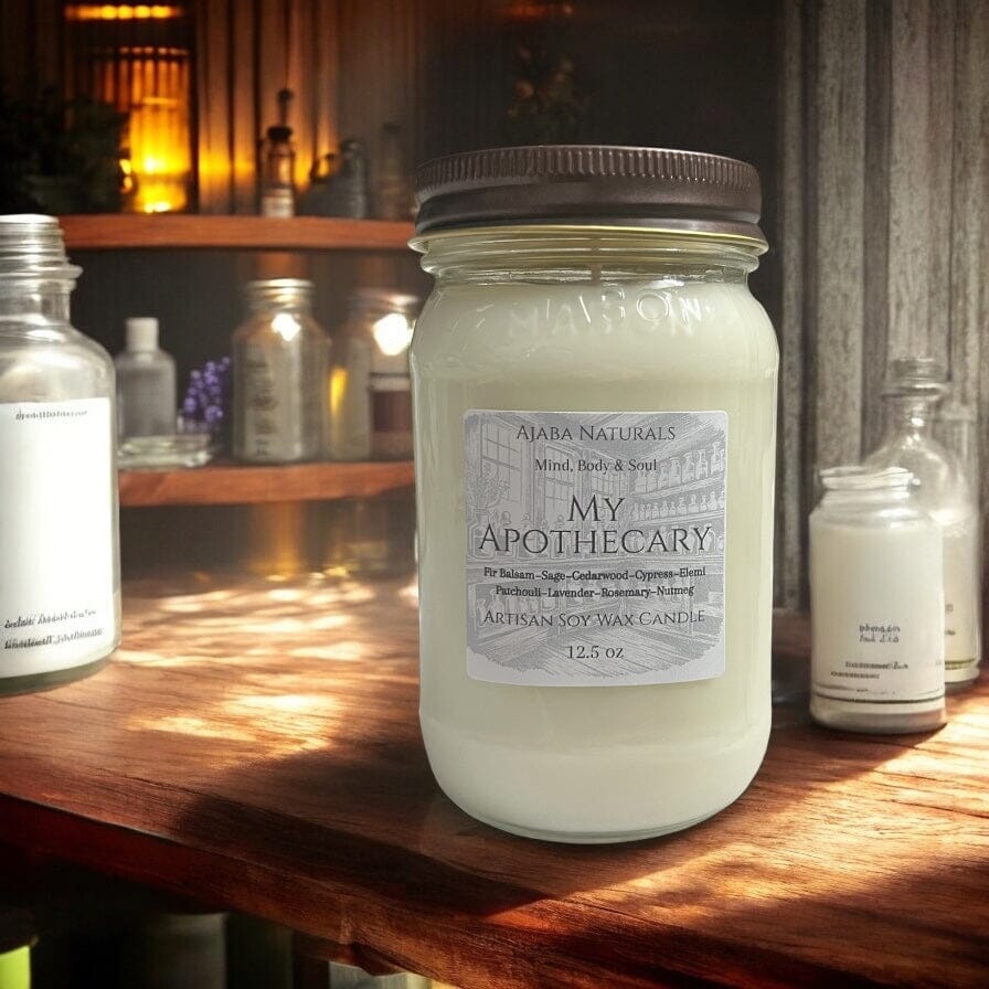My Apothecary Artisan Soy Wax Candle Candle AJABA NATURALS®