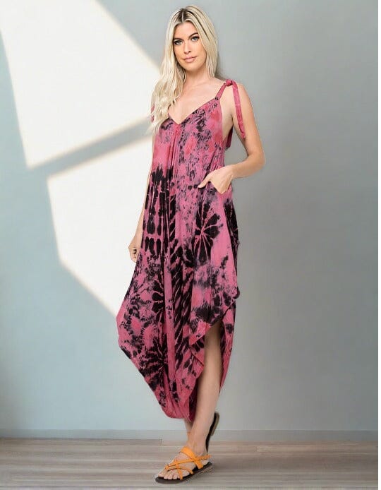 Tie-dye Harem Jumpsuit Harem Jumper Kathmandu Imports