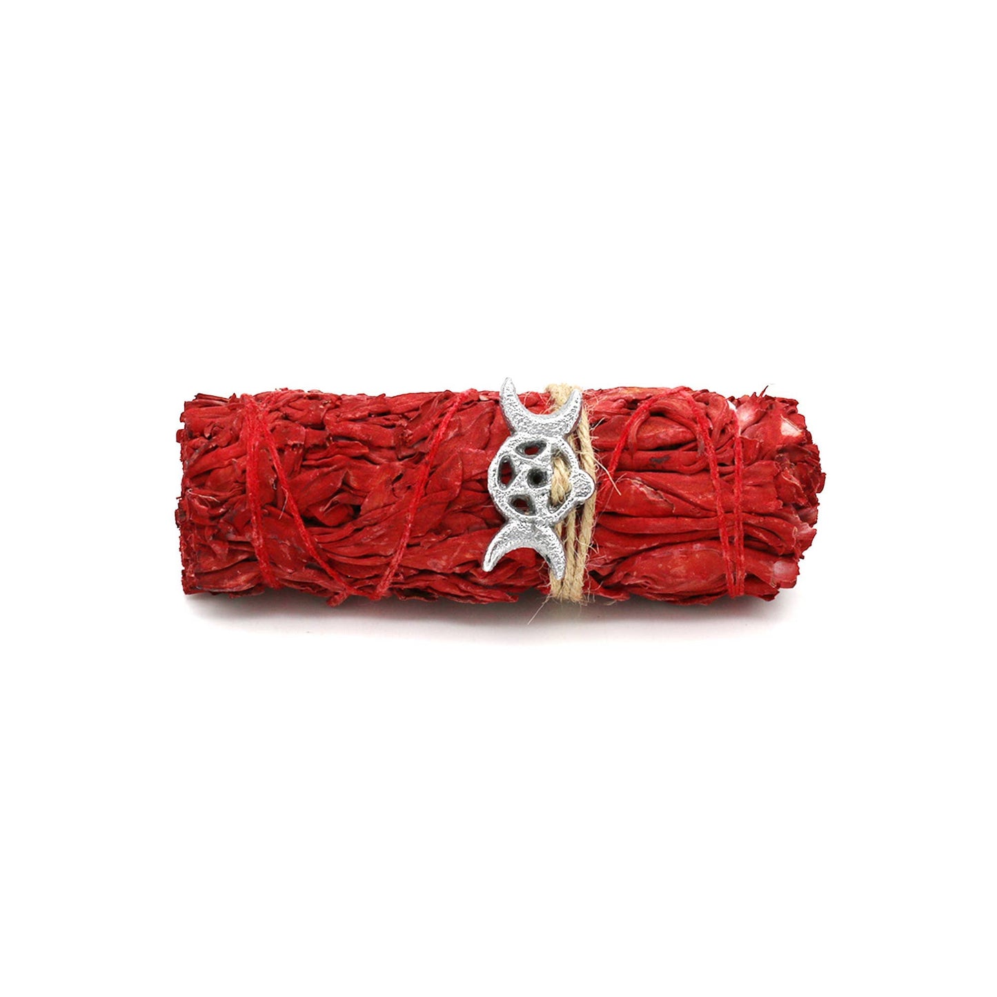 Dragons Blood Sage with Triple Moon Charm (4 in.) Sage Bundle Designs by Deekay Inc.