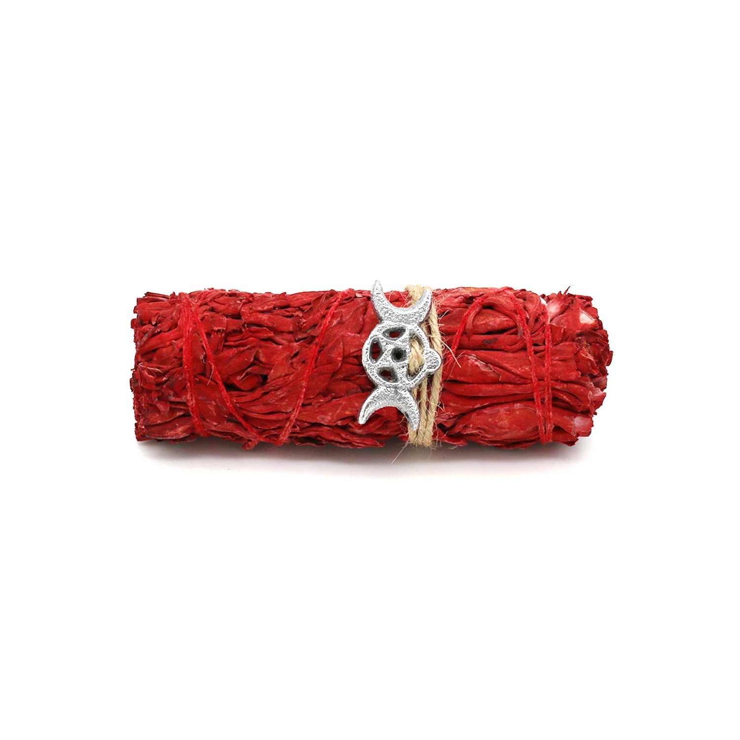 Dragons Blood Sage with Triple Moon Charm (4 in.) Sage Bundle Designs by Deekay Inc.