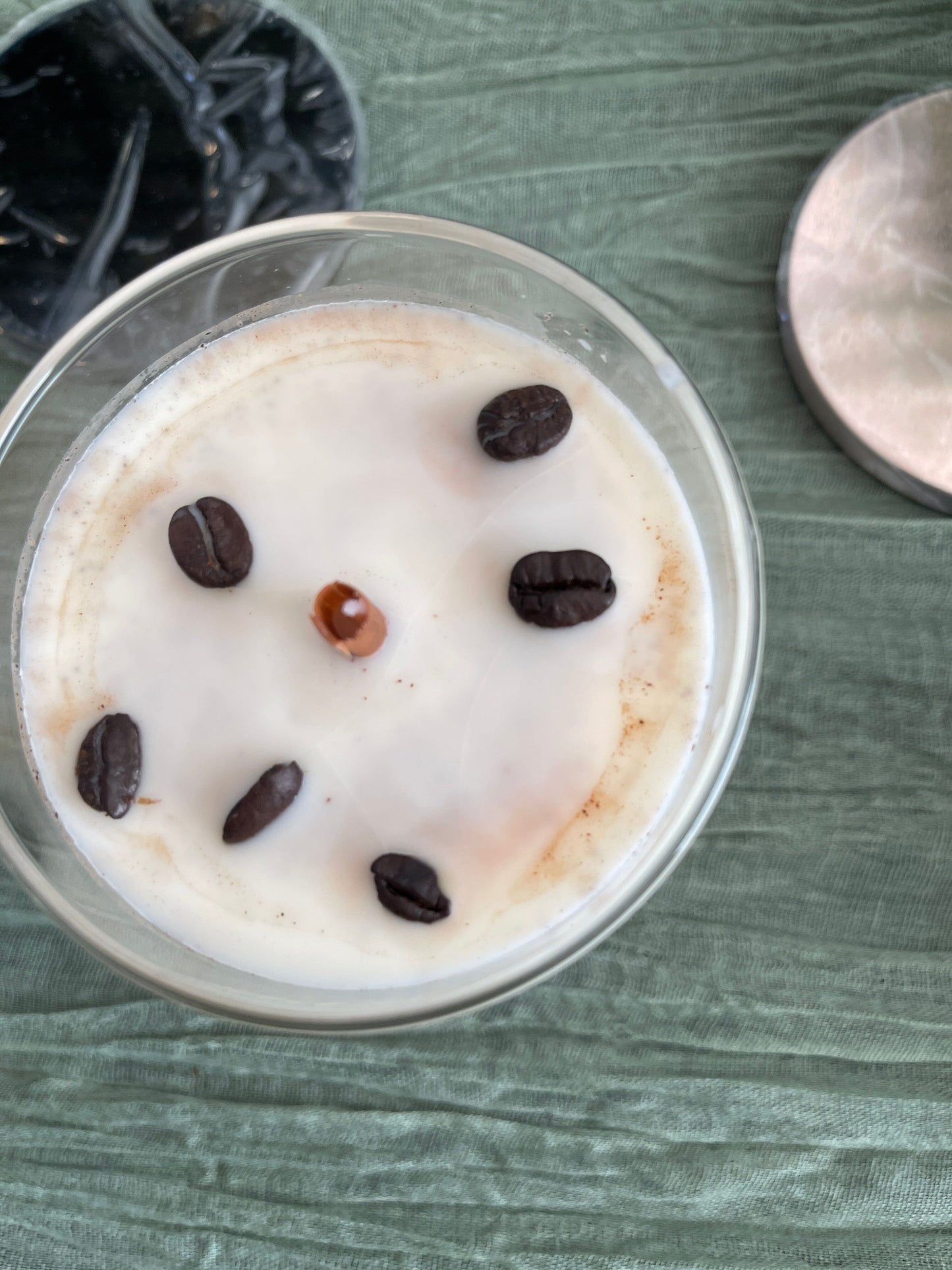 Cozy Hazelnut Coffee Soy Wax Candle by Ajaba Naturals Candles AJABA NATURALS®