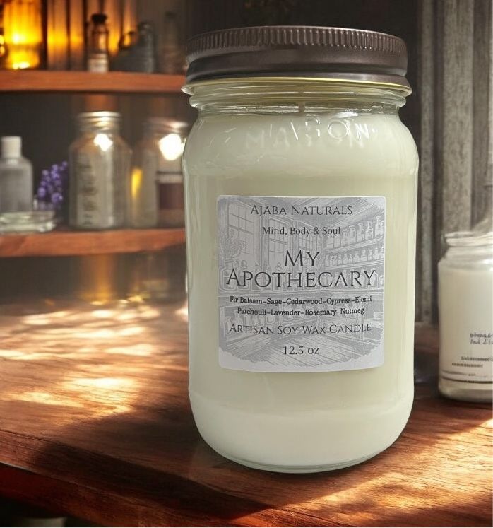 My Apothecary Artisan Soy Wax Candle Candle AJABA NATURALS®