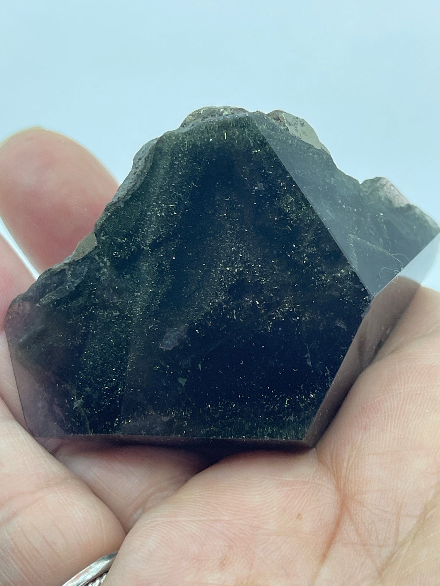 Fluorite with Pyrite Crystals AJABA NATURALS®