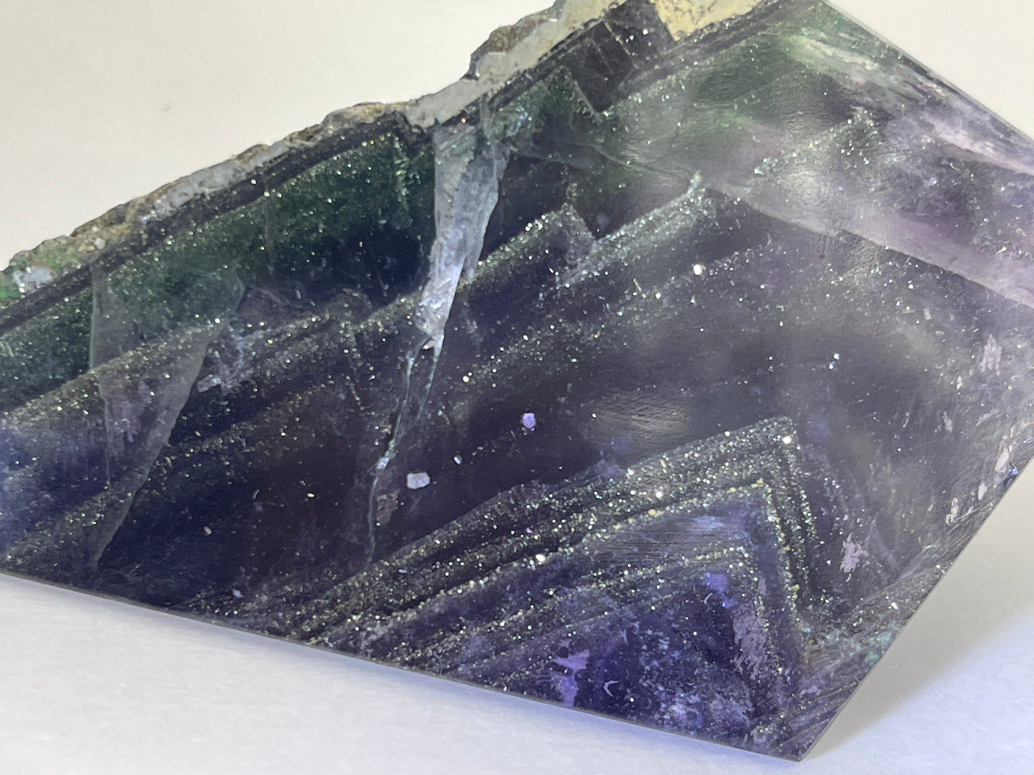 Fluorite with Pyrite Crystals AJABA NATURALS®