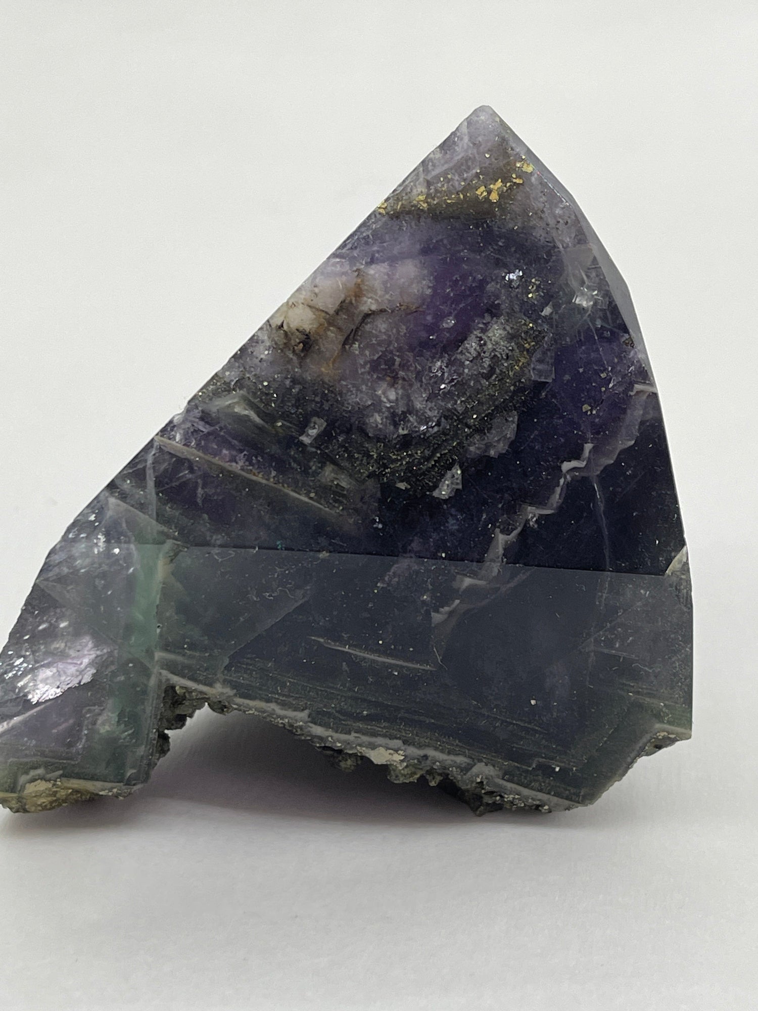 Fluorite with Pyrite Crystals AJABA NATURALS®