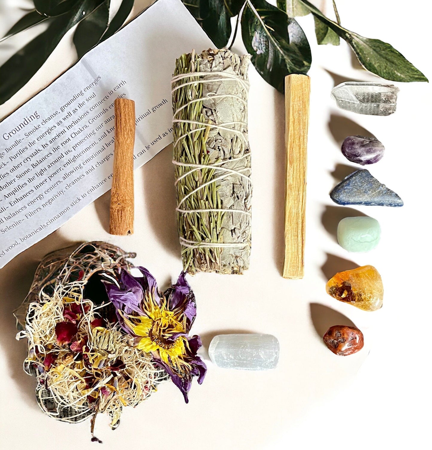 Space, Aura & Energy Cleansing Kit Jars Cleansing Kit AJABA NATURALS® Grounding