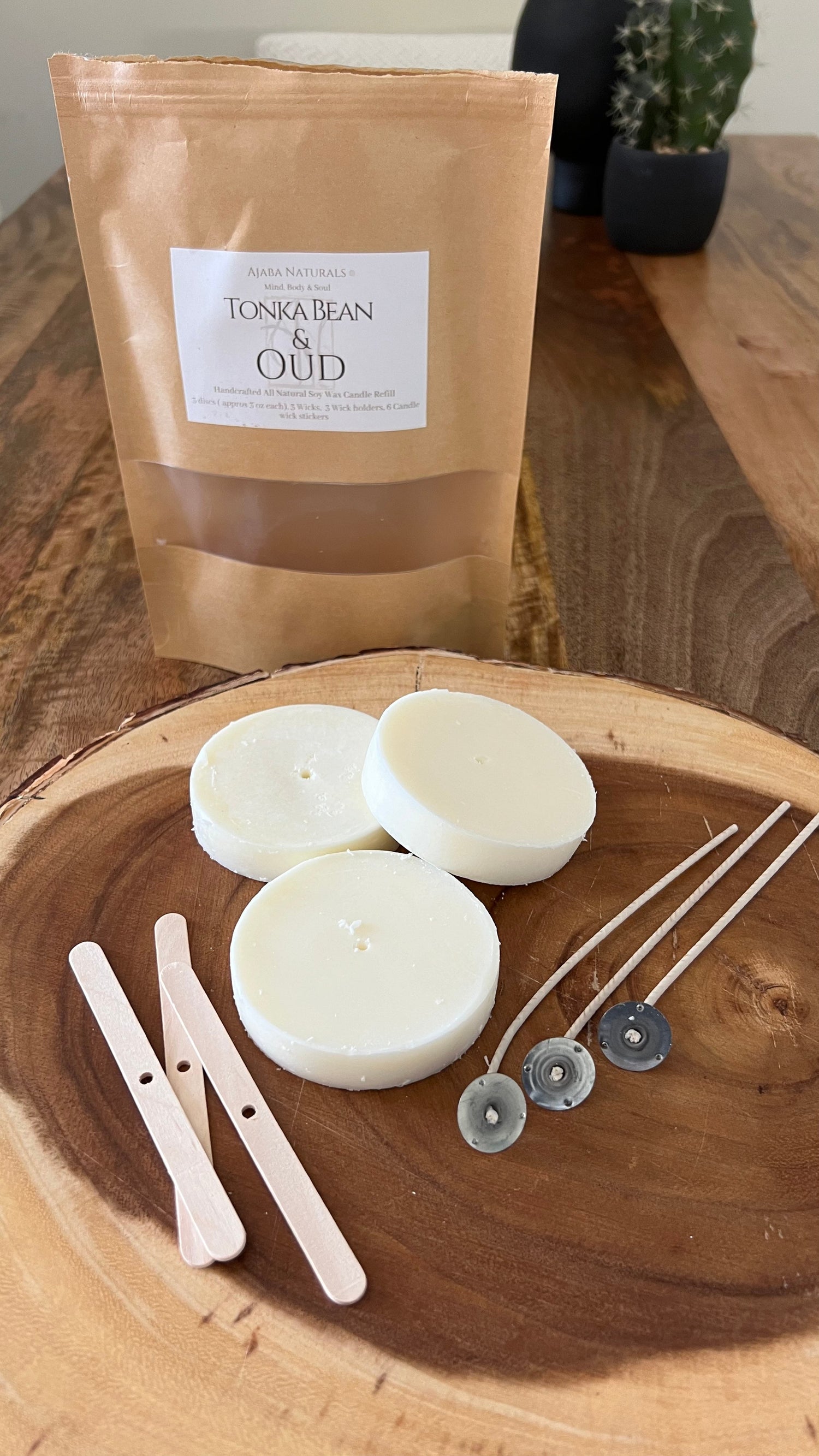 Candle Refill Kit by Ajaba Naturals Candles AJABA NATURALS®