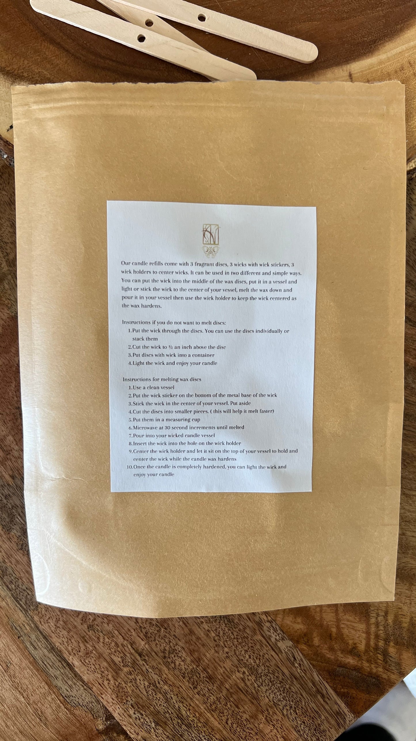 Candle Refill Kit by Ajaba Naturals Candles AJABA NATURALS®