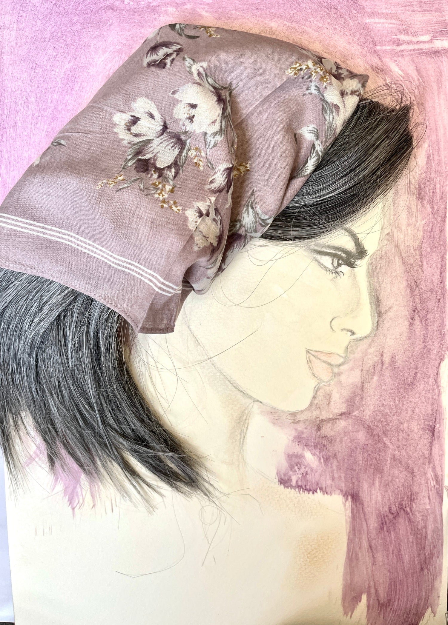 Orchid Flora Bandana Bandana AJABA NATURALS®