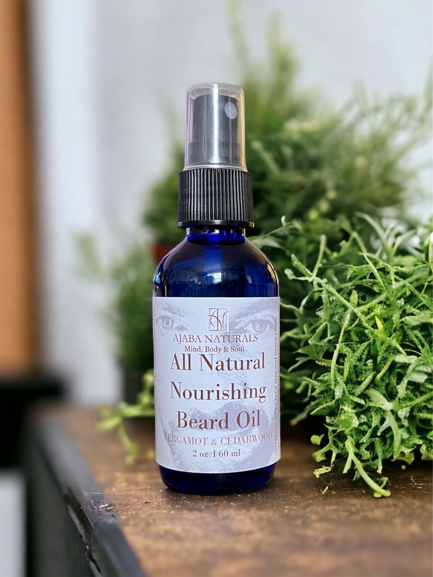 All Natural Beard Oil Beard care AJABA NATURALS™ Bergamot & Cedarwood