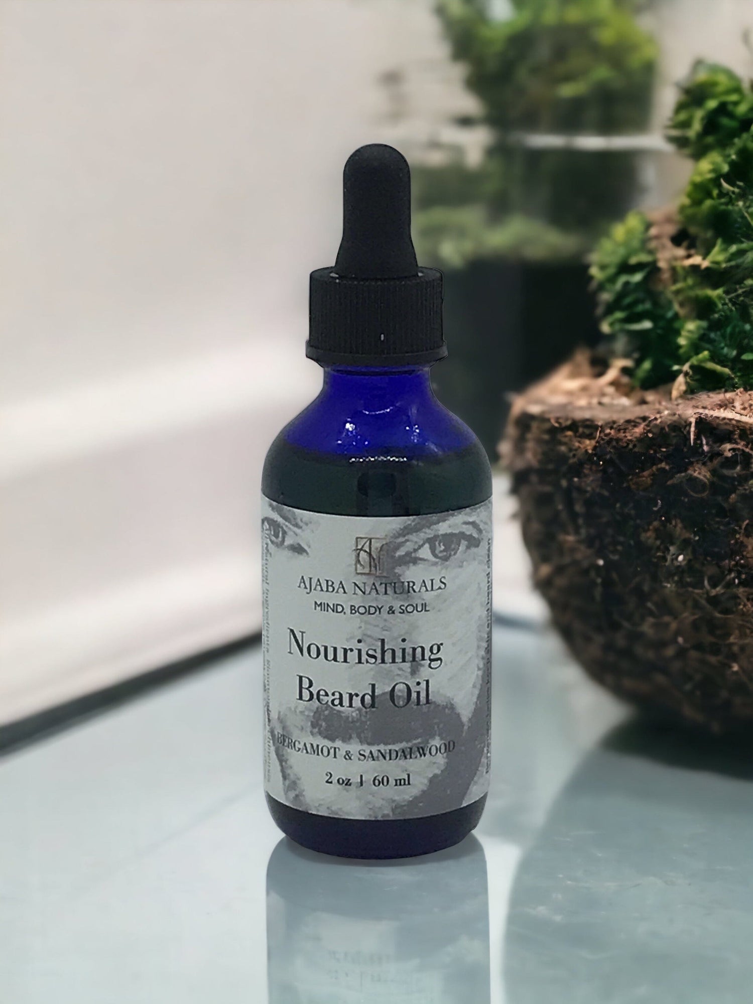 All Natural Beard Oil Beard care AJABA NATURALS™ Bergamot & Sandalwood