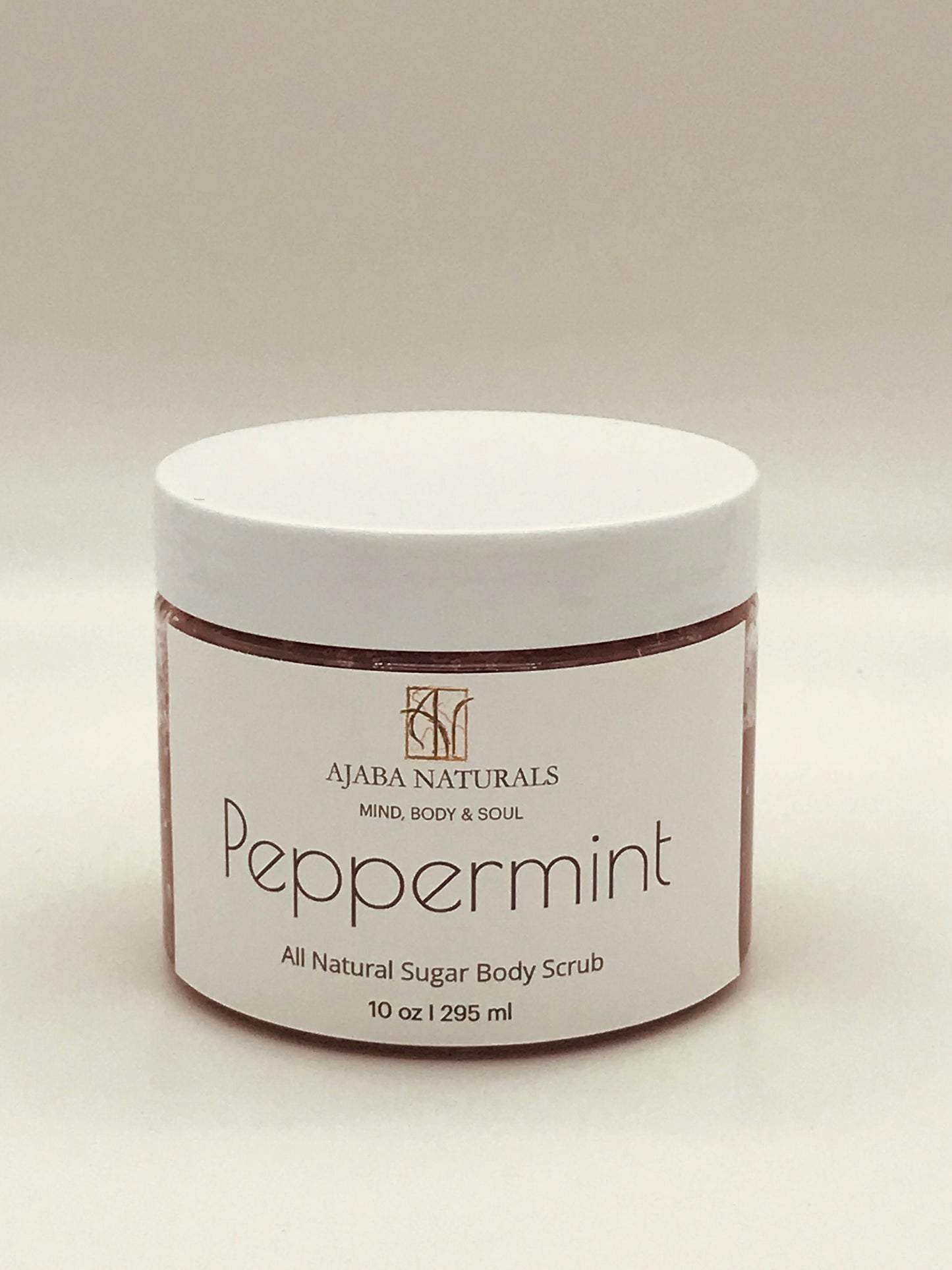 Peppermint Sugar Body Scrub Sugar Scrub AJABA NATURALS™ Peppermint Sugar Body Scrub