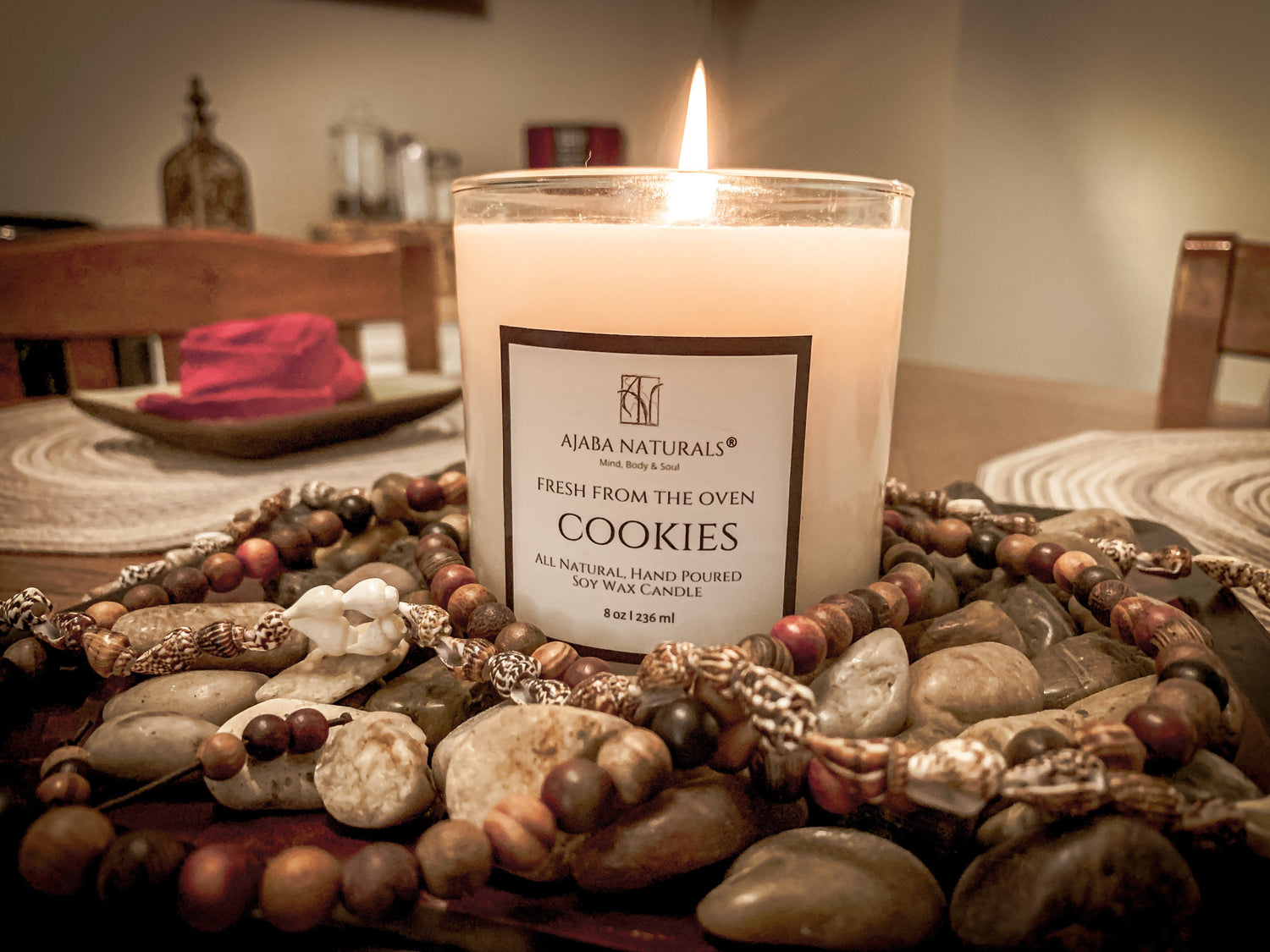 Hand Poured Fresh From The Oven Cookies All Natural Soy Wax Candle Candle AJABA NATURALS®