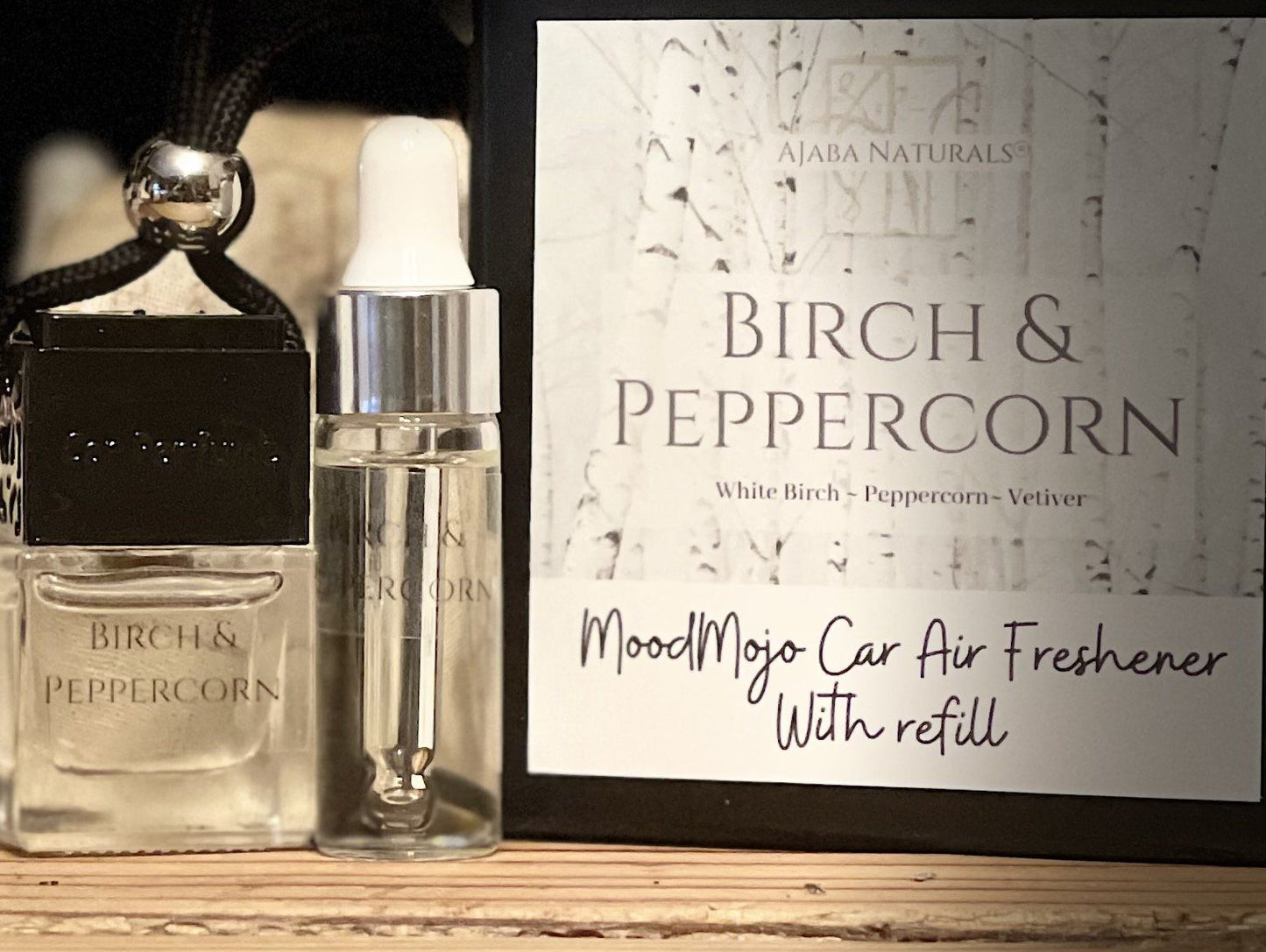 Air Fresheners with Refill by Ajaba Naturals Air Fresheners AJABA NATURALS® Birch & Peppercorn