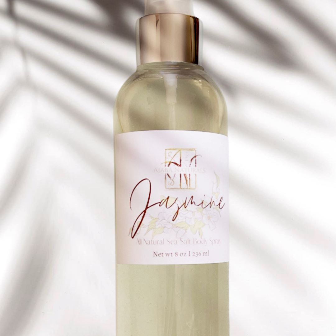Jasmine All Natural Sea Salt Body Spray Health & Beauty AJABA NATURALS®