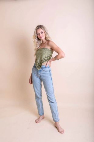 Oversized Luxe Cotton Bandana Scarf Bandana AJABA NATURALS®