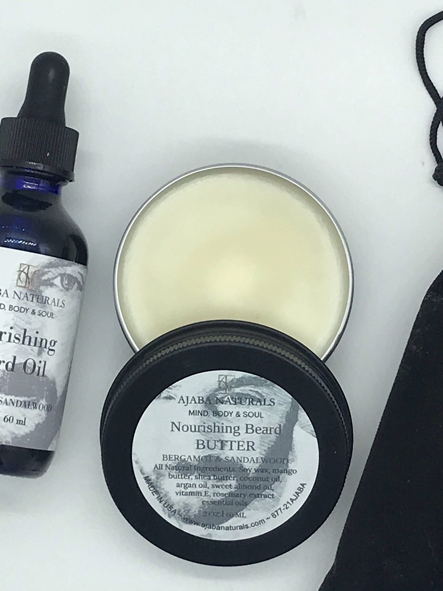 Bergamot & Sandalwood Beard Kit Beard care AJABA NATURALS™