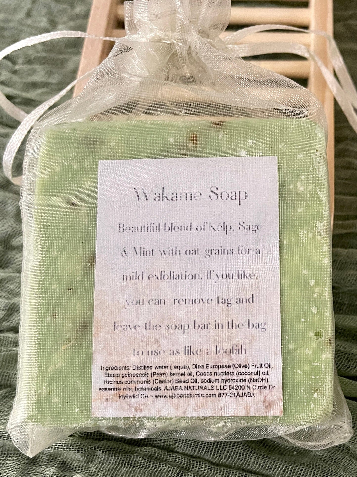Wakame Scrub Soap Soaps AJABA NATURALS®