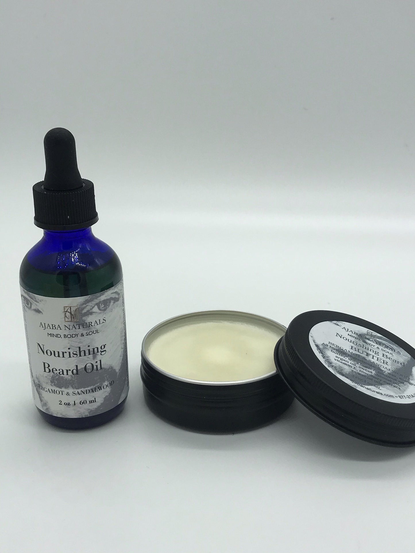 Bergamot & Sandalwood Beard Kit Beard care AJABA NATURALS™