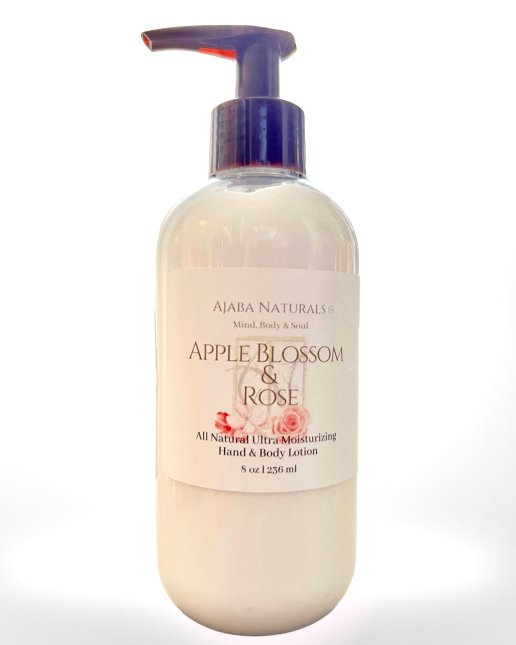 Apple Blossom & Rose Ultra Moisturizing Lotion Moisturizer AJABA NATURALS®