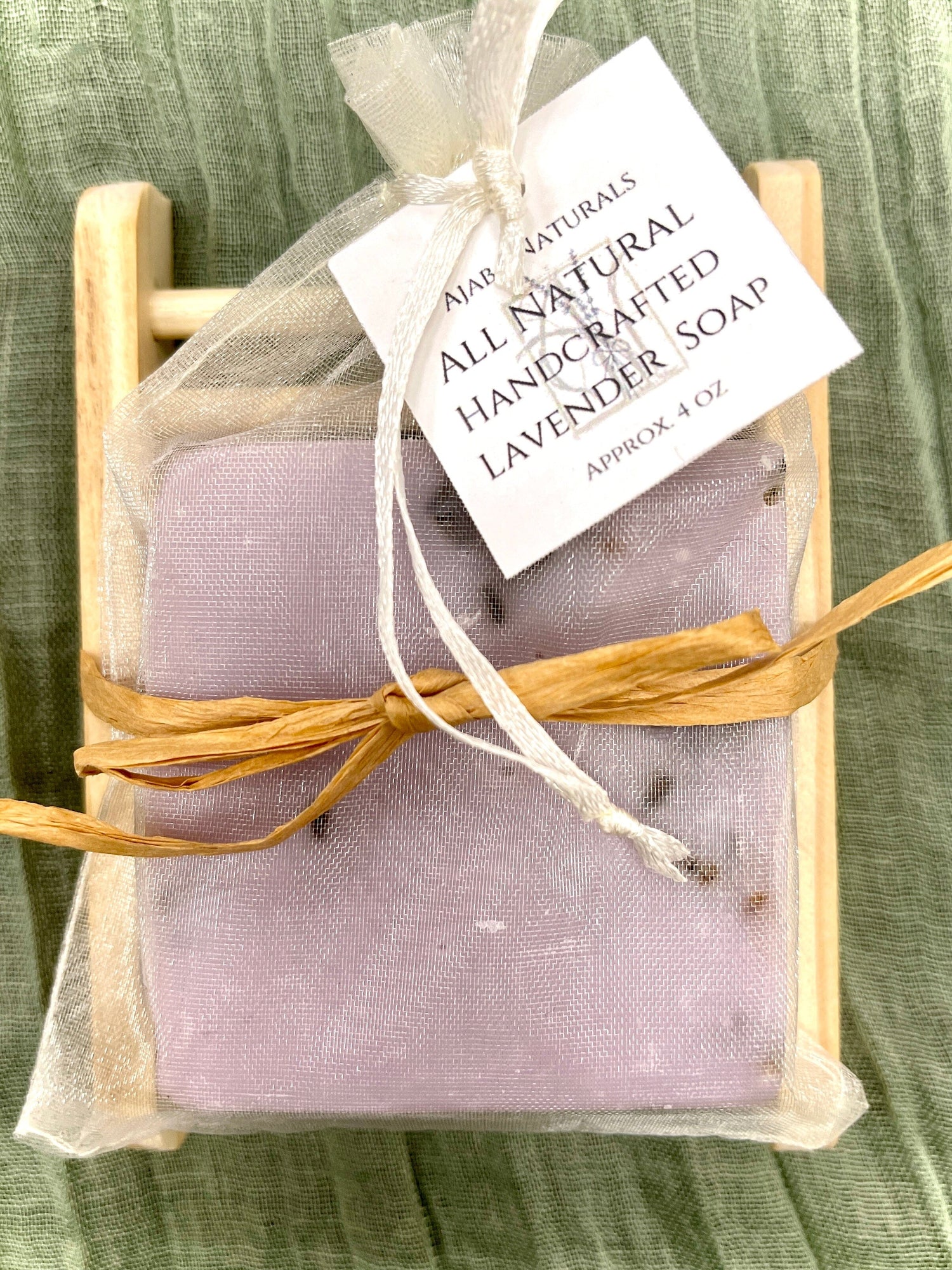 All Natural Lavender Soap Soaps AJABA NATURALS®