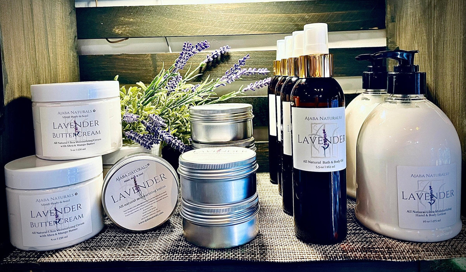 Luxurious Lotions, Butters & Oils