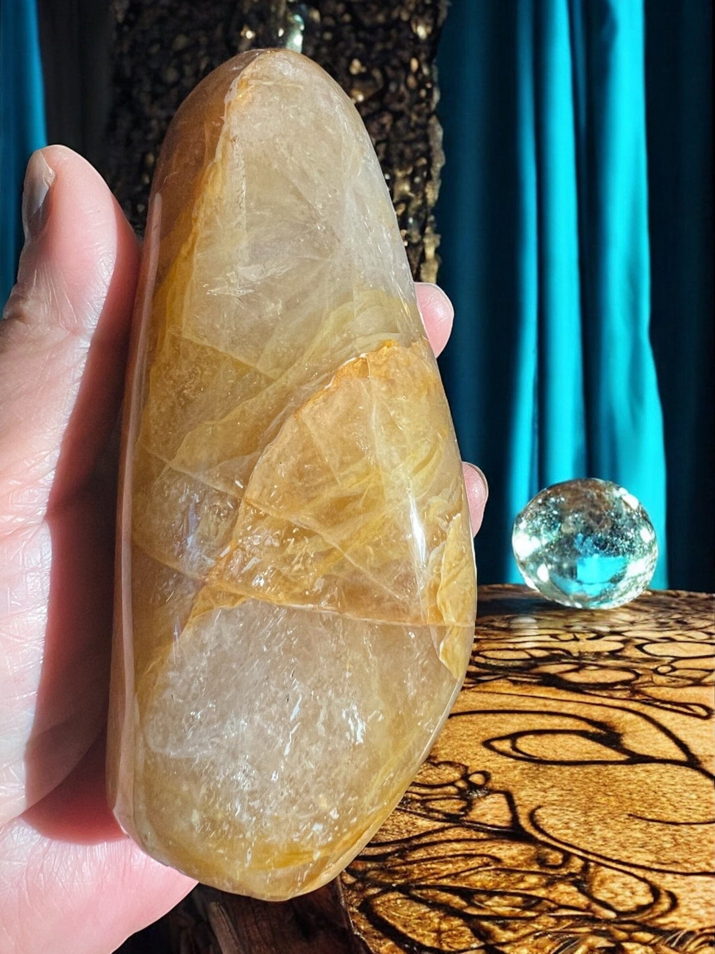 Golden Healer Free Form Crystals AJABA NATURALS® 