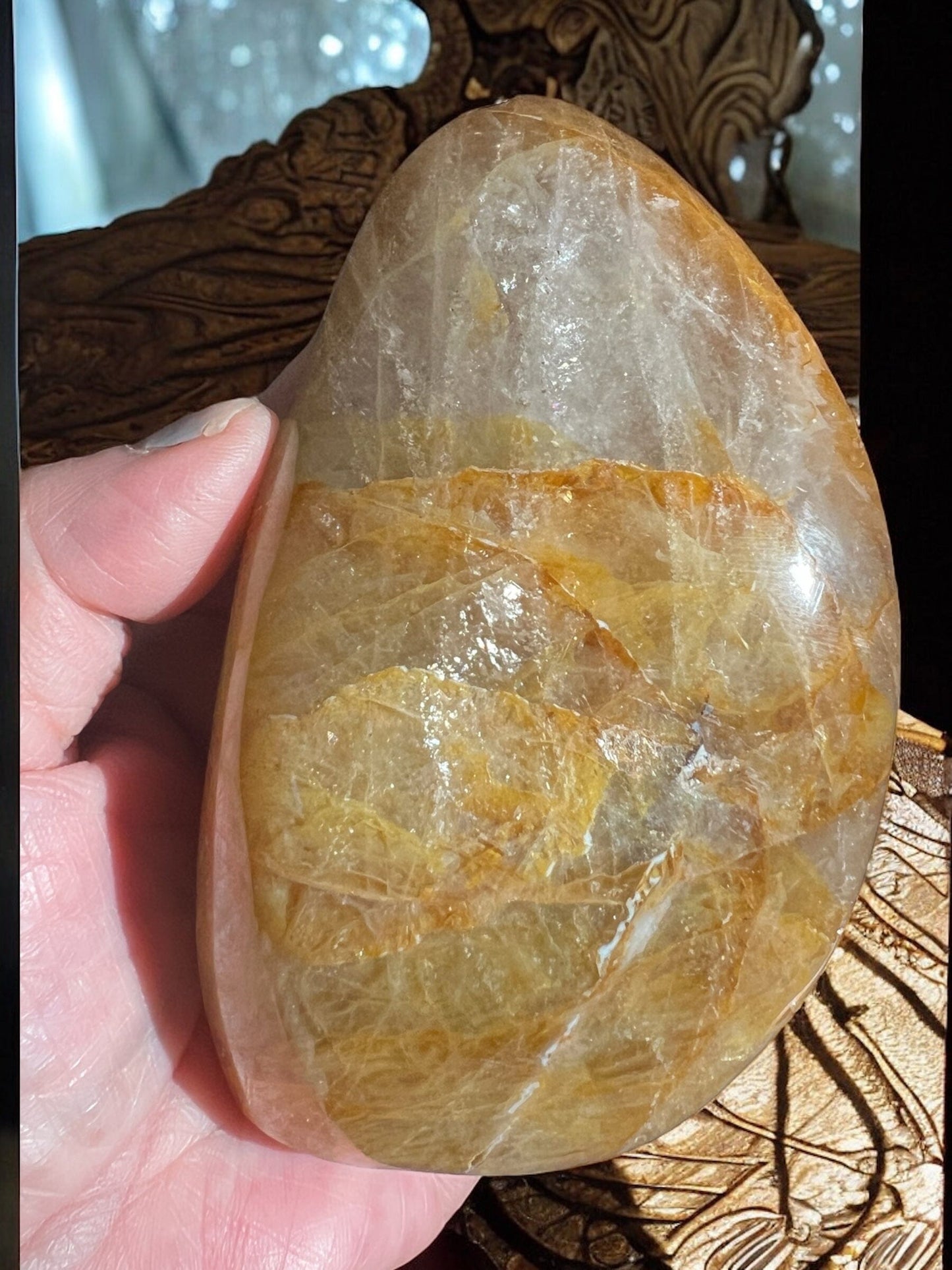 Golden Healer Free Form Crystals AJABA NATURALS® 
