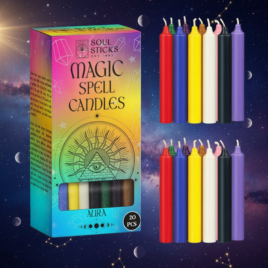 Magic Spell Candles - Aura Candles Designs by Deekay Inc. 