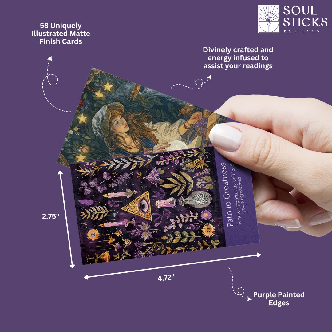 Oracle Card Deck - Fortune Teller Divination Designs by Deekay Inc. 
