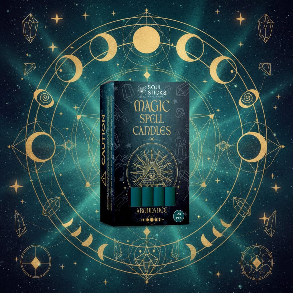 Magic Spell Candles - Abundance Candles Designs by Deekay Inc. 