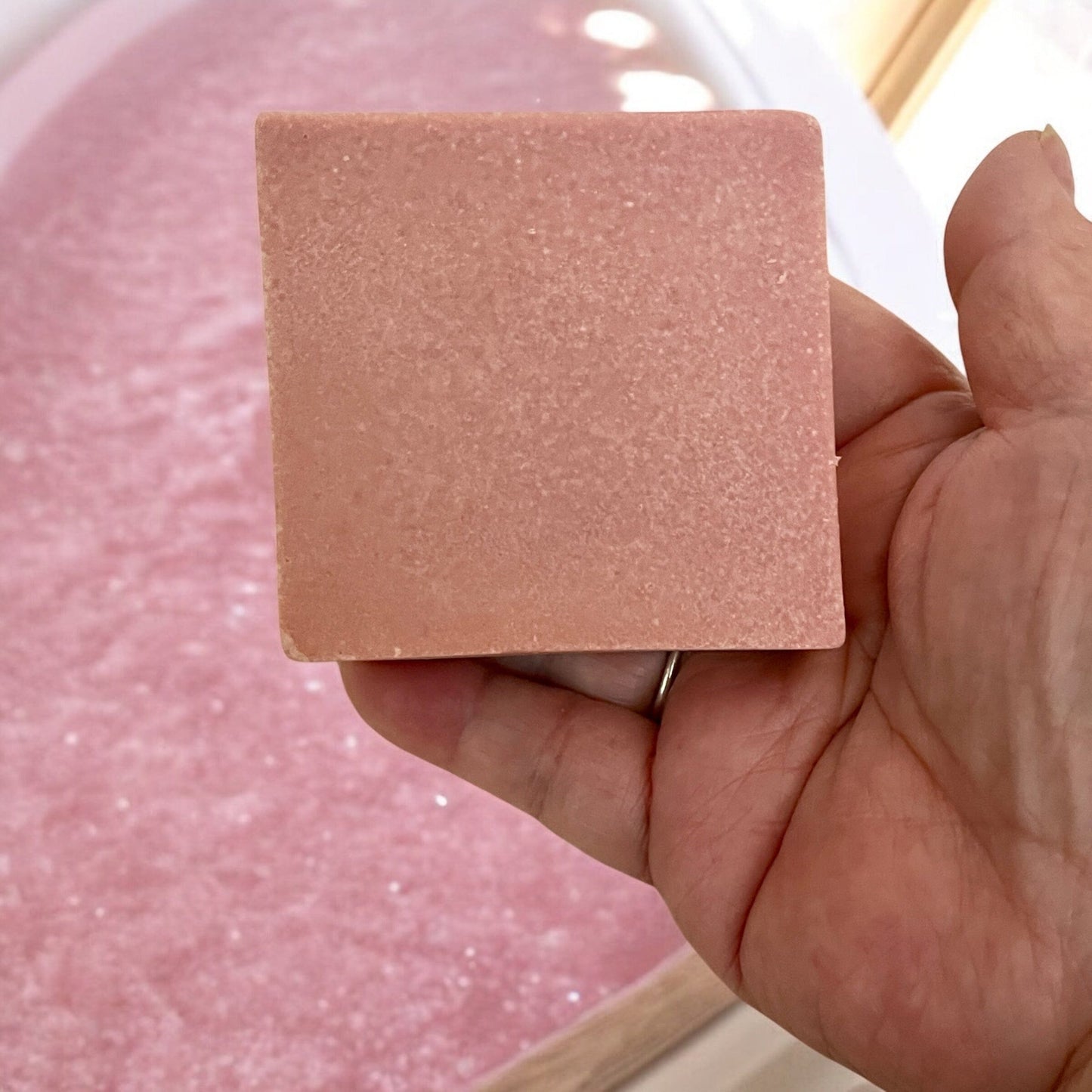 All Natural Pink Himalayan Salt Moisturizing Soap Bar- Orange, Jasmine & Mint Soap AJABA NATURALS® 