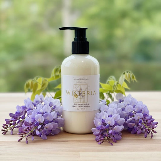 Wisteria All Natural Ultra Moisturizing Lotion Moisturizer AJABA NATURALS® 