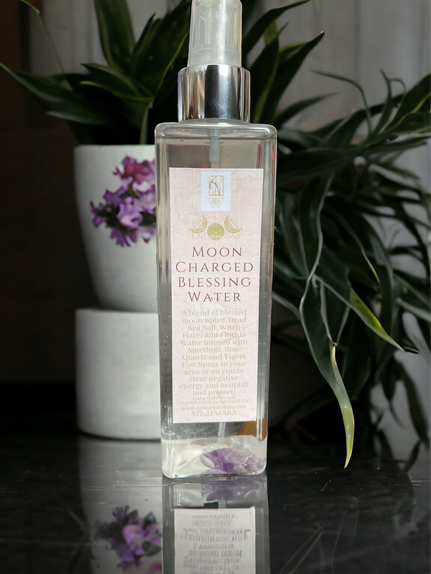 Ajaba Naturals Moon Charged Blessing Water Room and Body spray AJABA NATURALS® 