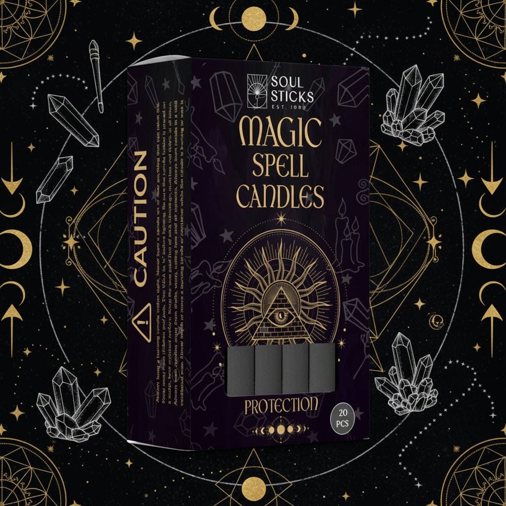 Magic Spell Candles - Protection Candles Designs by Deekay Inc. 