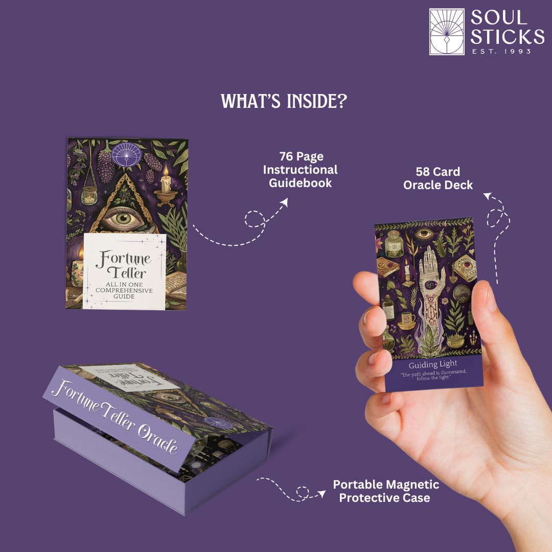 Oracle Card Deck - Fortune Teller Divination Designs by Deekay Inc. 