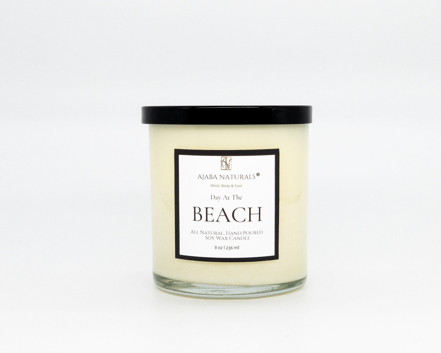 Day At The Beach All Natural Hand Poured Soy Wax Candle Candle AJABA NATURALS® 