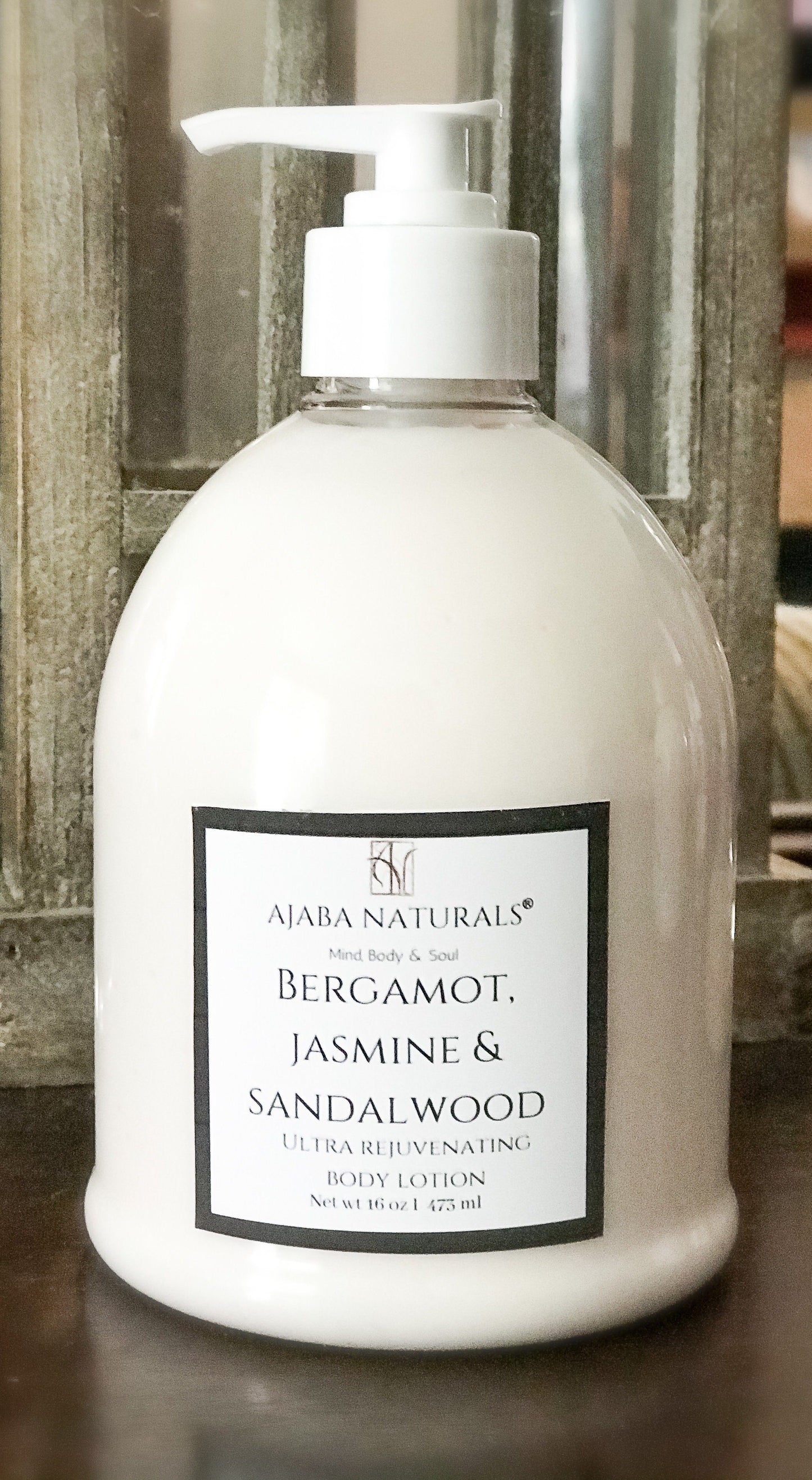 Bergamot, Jasmine & Sandalwood Ultra Rejuvenating Body Lotion lotion AJABA NATURALS™ 