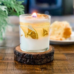 Lizzy Lemon Hand Poured Soy Blended Candle – AJABA NATURALS®