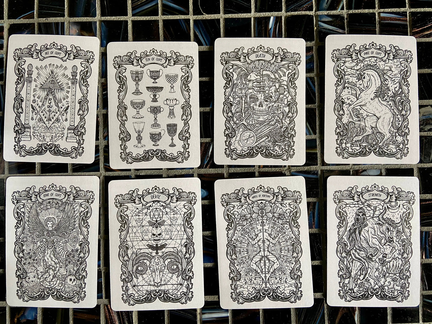 Magic Gate Tarot Deck and Guidebook Divination Vieux Monde Express 