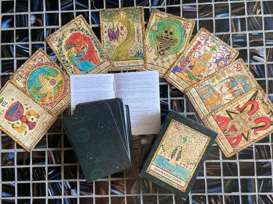 Samiramay Tarot Deck & Guide 78 cards Magickal Vieux Monde Express 