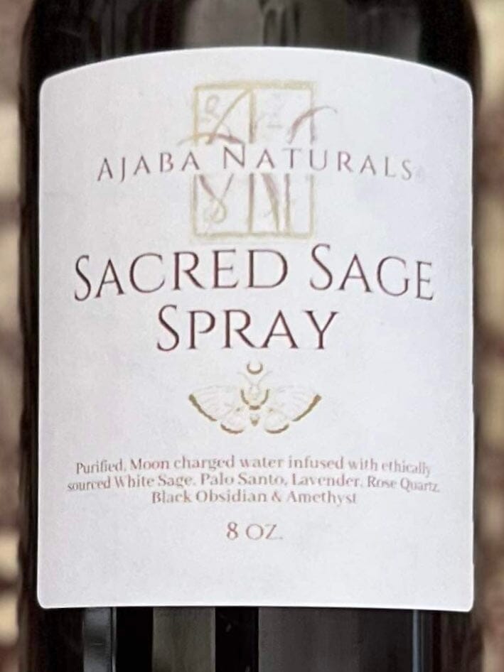 All Natural Sacred Sage Spray Room AJABA NATURALS® 
