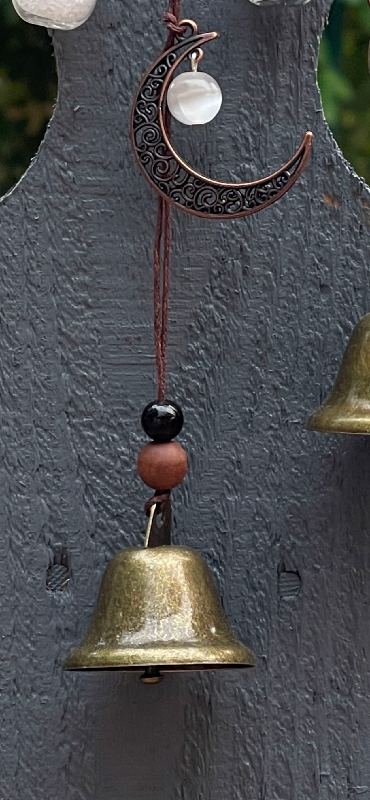 Witch Bells With Key | Protection Bells Door Charm