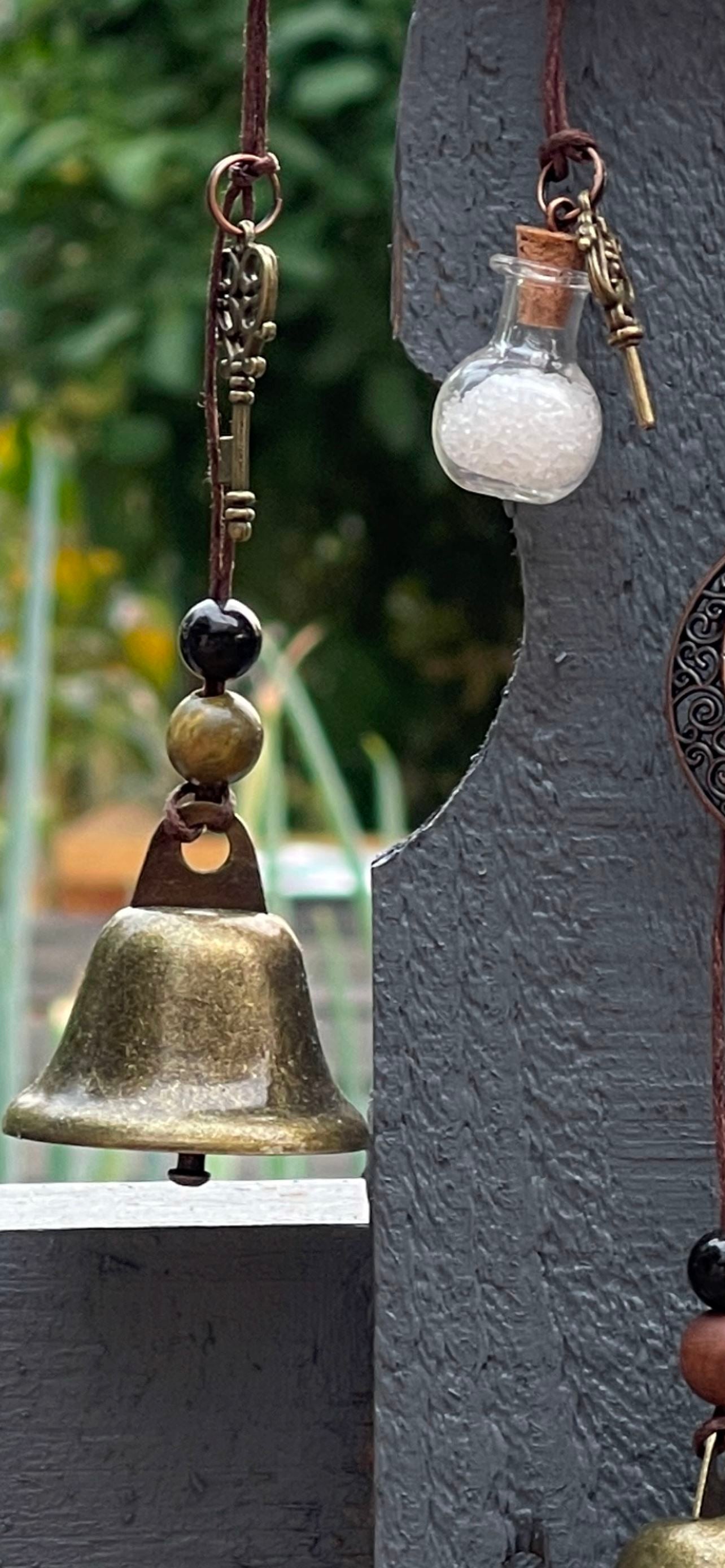 Protection Bells, Witch Bells, Witch Door Bells, Door Chimes