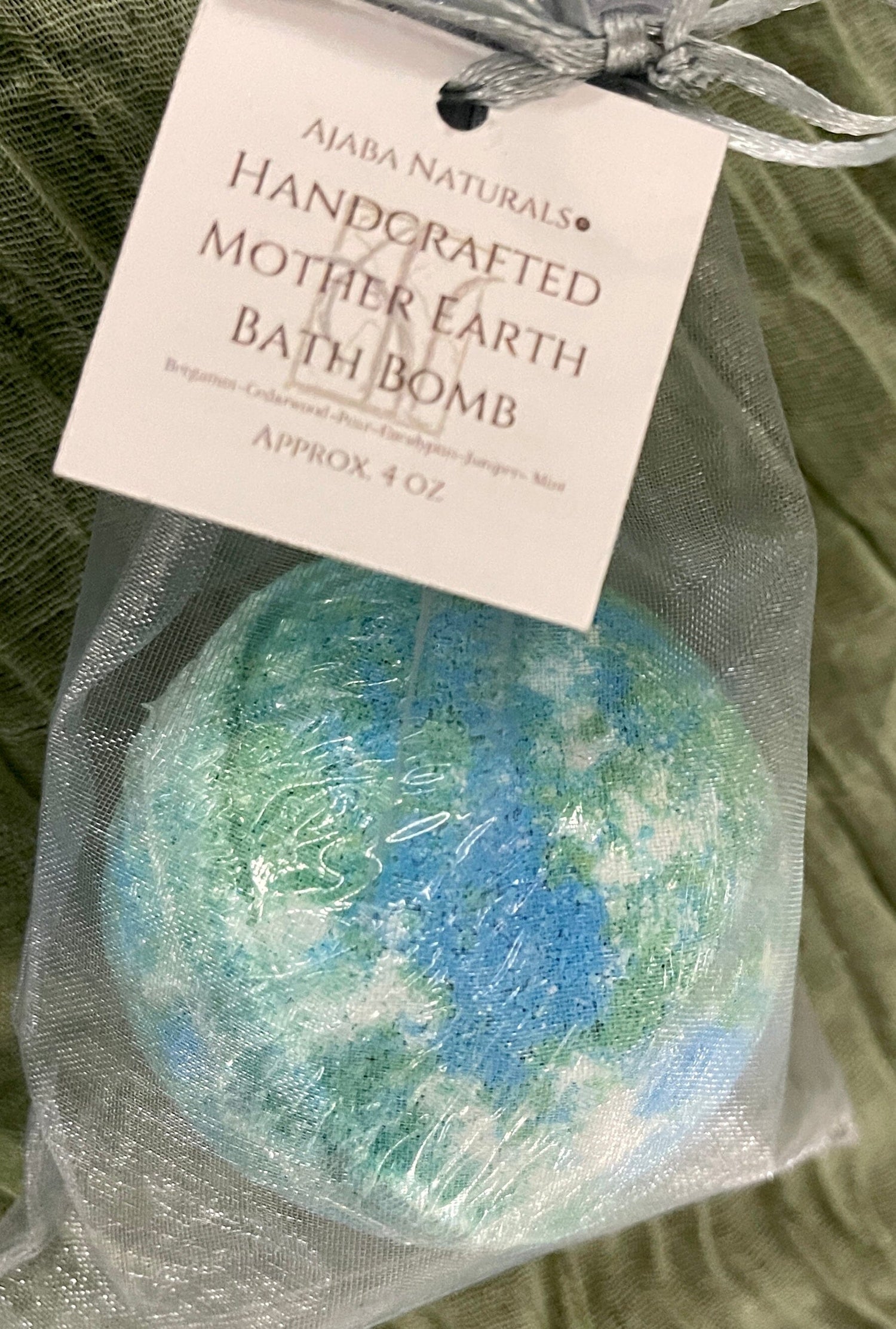 Mother Earth Moisturizing Bath Bomb Bath Bombs AJABA NATURALS® 