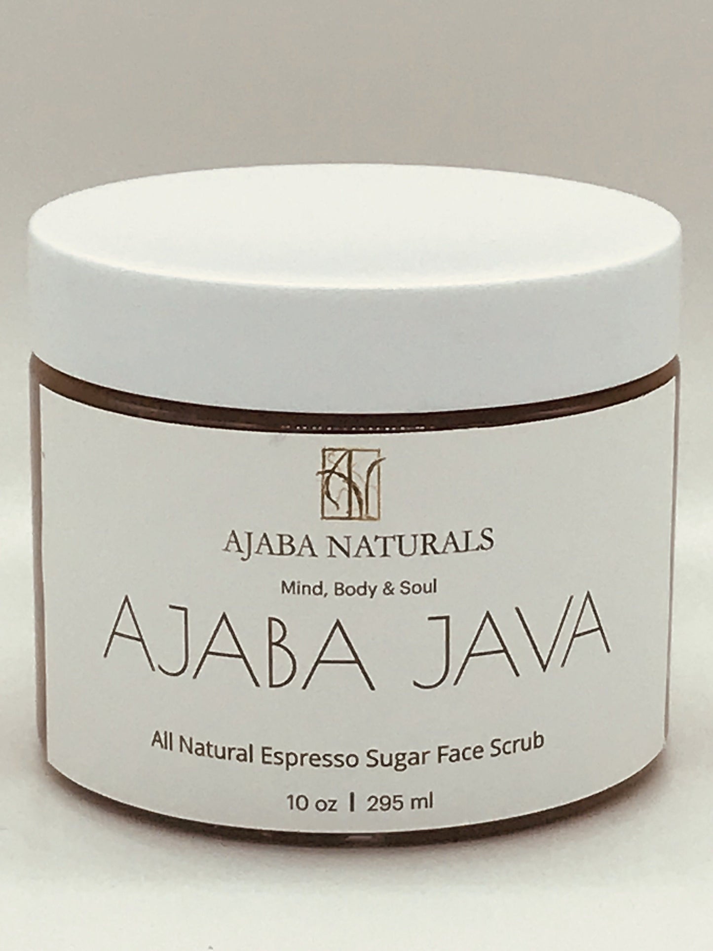 AJABA JAVA All Natural Espresso Sugar Face Scrub