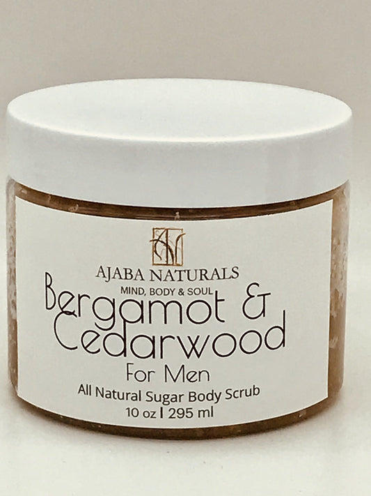 Bergamot & Cedarwood Sugar Body Scrub